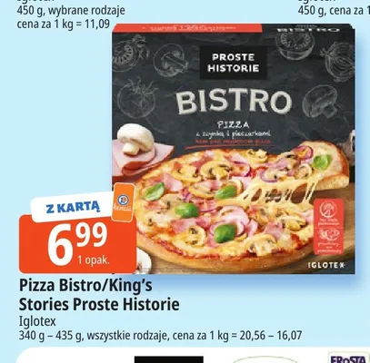 Pizza Bistro Proste Historie promocja w Leclerc