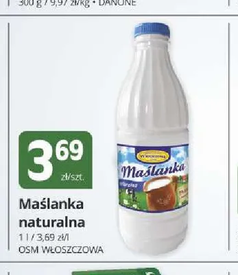 Maślanka naturalna promocja w Marketvita