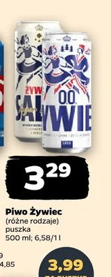 Piwo Żywiec Jasne Pełne promocja w Netto