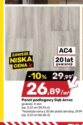 Panel podłogowy Dąb Arras promocja w Bricomarche