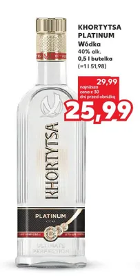 Wódka promocja w Kaufland
