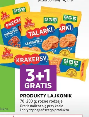 Produkty Lajkonik promocja w Stokrotka