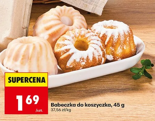 Babeczka do koszyczka promocja w Biedronka