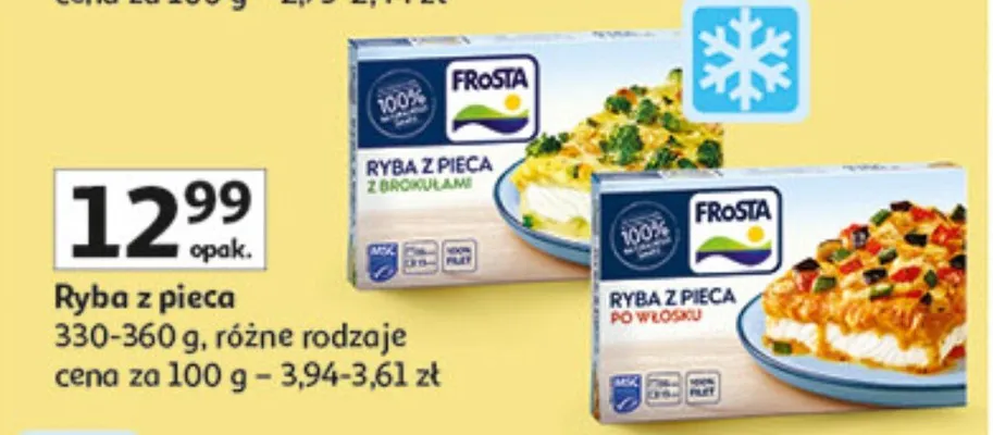 Ryba z pieca promocja w Auchan