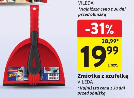 Zmiotka z szufelką promocja w Intermarche