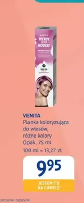Pianka koloryzująca do włosów VENITA promocja w Drogerie DM