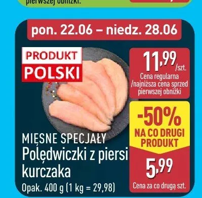 Polędwiczki z piersi kurczaka Mięsne Specjały promocja