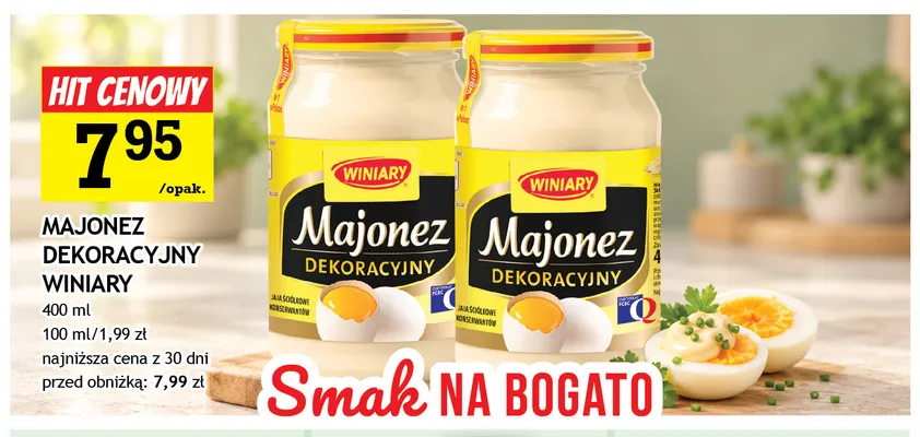 Majonez dekoracyjny Winiary promocja w Gram Market