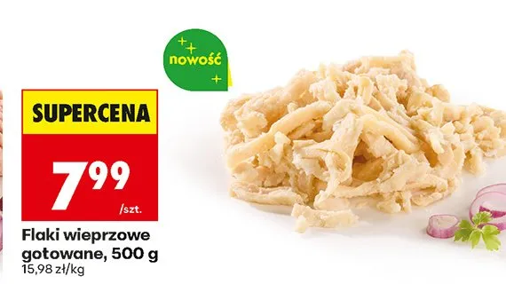 Flaki wieprzowe gotowane promocja w Biedronka