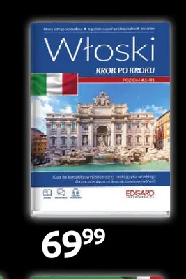Książka Włoski krok po kroku Edgard promocja w Empik