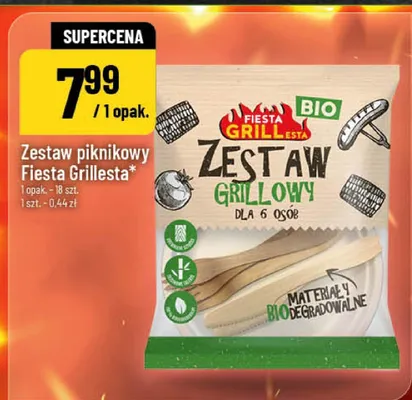 Zestaw piknikowy Fiesta Grillesta promocja w POLOmarket