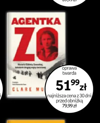 Książka Agentka Zo Clare Mulley promocja w Empik