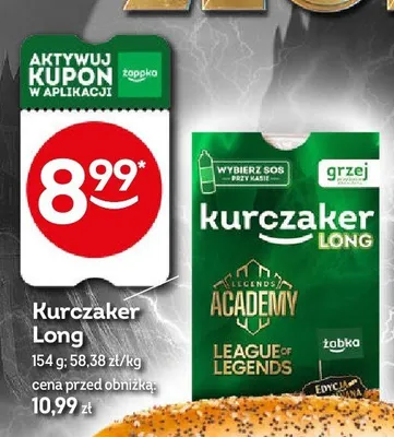Kurczaker long promocja w Żabka