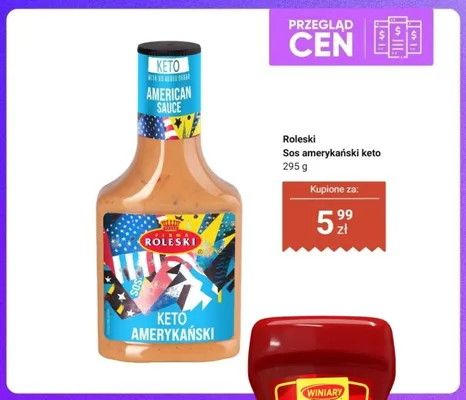 Sos amerykański keto Roleski promocja w Dino