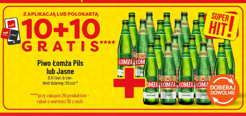 Piwo A PILS promocja w POLOmarket