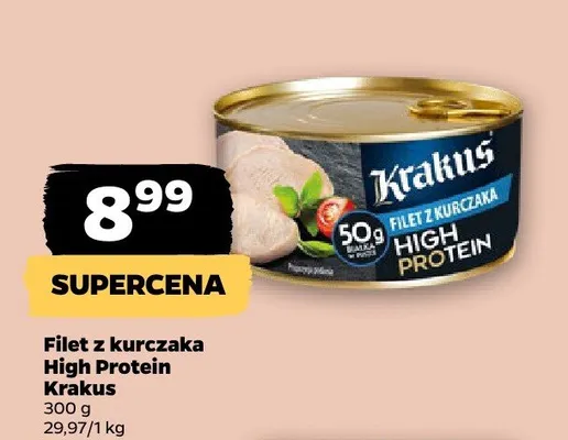 Filet z kurczaka High Protein promocja w Netto