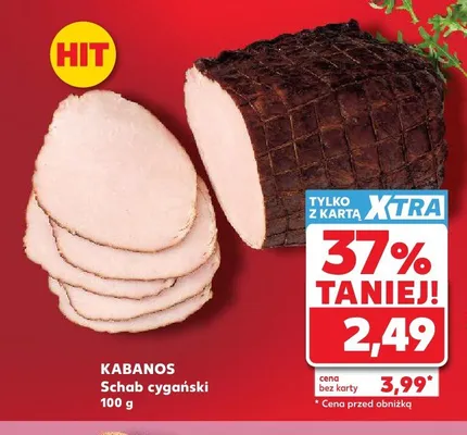 Schab cygański Kabanos promocja w Kaufland