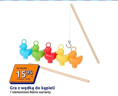 Gra z wędką do kąpieli 7 elementów promocja w Action