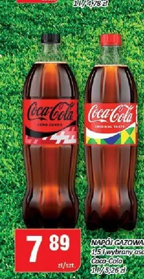 Napój gazowany Coca-Cola promocja w Chorten