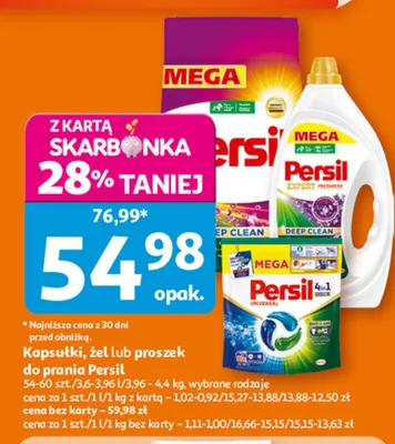Proszek do prania Persil promocja w Auchan