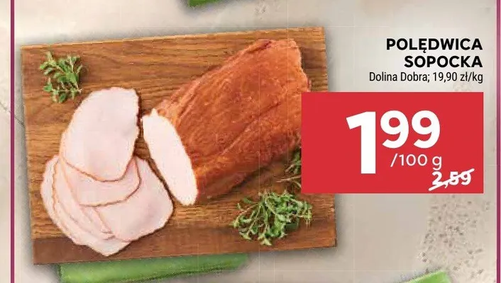Polędwica sopocka Dolina Dobra promocja w Stokrotka