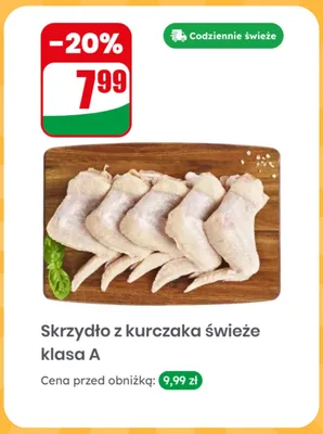 Skrzydło z kurczaka świeże klasa A promocja w Dino