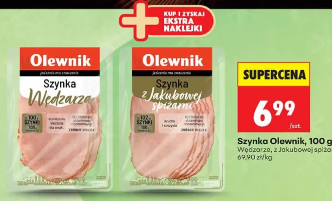 Szynka Olewnik Wędzarza promocja w Biedronka