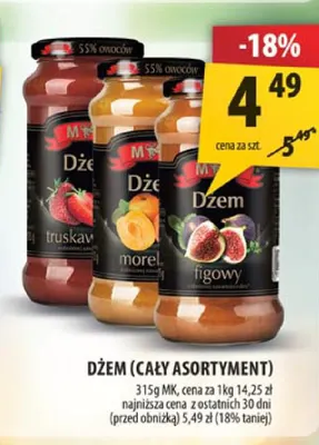 Dżem morelowy MK promocja w Arhelan