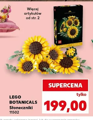 Klocki LEGO Botanicals Słoneczniki 11502 promocja w Kaufland
