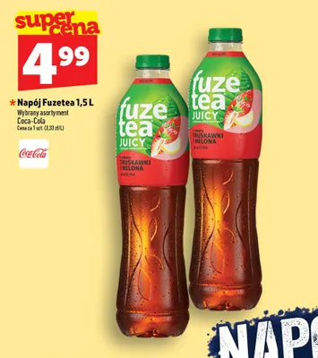 Napój Fuzetea promocja w TOPAZ