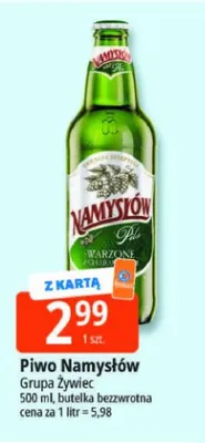 Piwo Namysłów Pils promocja w Leclerc