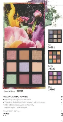 Paleta cieni do powiek Roses promocja w AVON