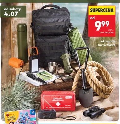 Akcesoria survivalowe promocja w Biedronka