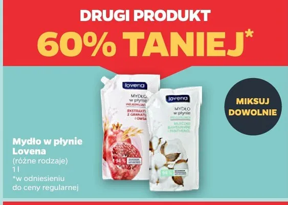 Mydło w płynie różne rodzaje promocja w Netto