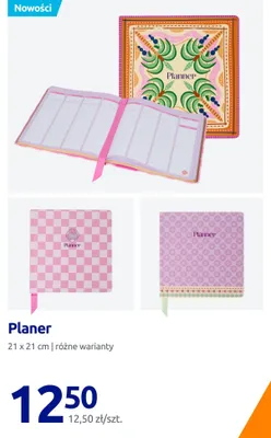 Planer 21x21 cm promocja w Action