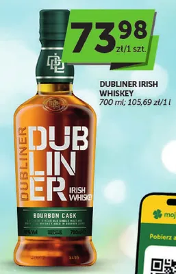 Whiskey Dubliner Irish Whiskey promocja w Euro Sklep