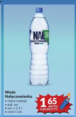 Woda Nałęczowianka promocja w Makro