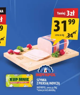 Szynka z piersią indyczą Indykpol promocja w Arhelan