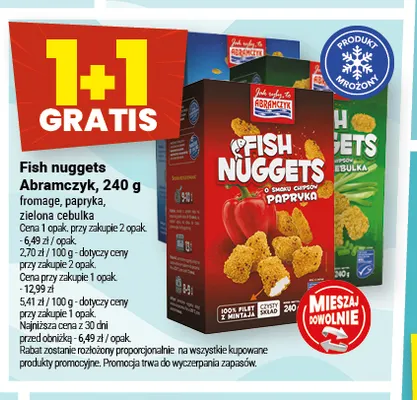 Fish nuggets fromage Abramczyk promocja w Twój Market