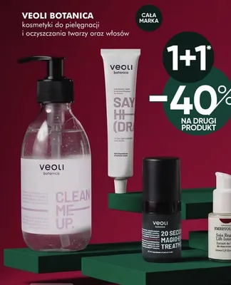 Kosmetyki do pielęgnacji i oczyszczania twarzy oraz włosów Veoli Botanica promocja w Super-Pharm