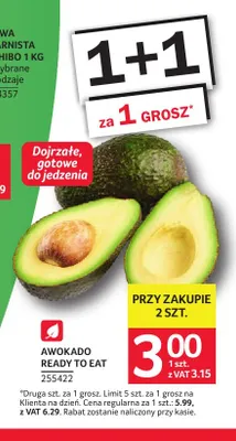 Awokado ready to eat promocja w Selgros