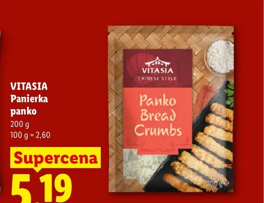 Panierka panko Vitasia promocja w Lidl