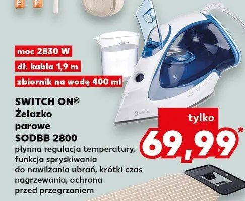 Żelazko parowe SODBB 2800 promocja w Kaufland