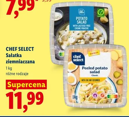 Sałatka ziemniaczana Chef Select promocja w Lidl