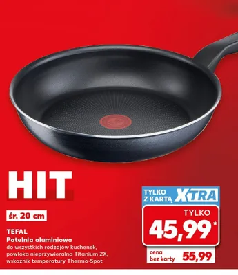 Patelnia aluminiowa 20 cm 2cook promocja w Kaufland
