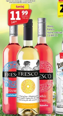 Wino Fresco różne rodzaje promocja w Prim Market