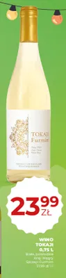 Wino Tokaji Furmint białe półsłodkie Węgry promocja w Duży Ben