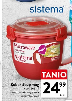 Kubek Soup mug sistema 565 ml promocja w Intermarche
