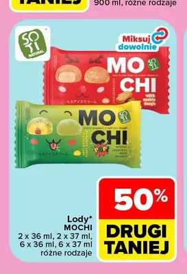 Lody Mochi So Ti Natural promocja w Carrefour