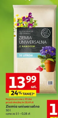 Ziemia uniwersalna promocja w Auchan